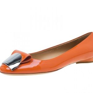Salvatore ferragamo Orange flat